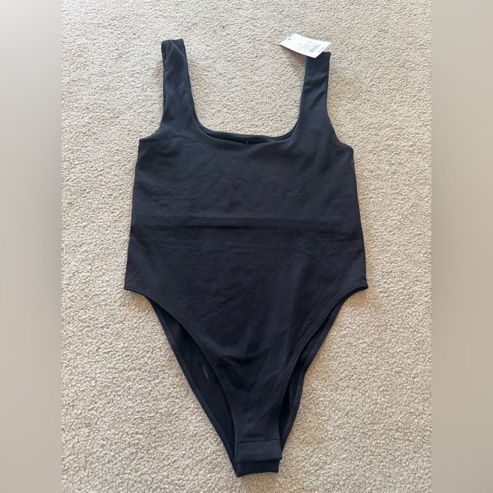 Women's A New Day Seamless Tank Bodysuit  in Black Size Small New